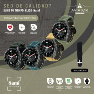 WS-2351 Smart Watch Aviator