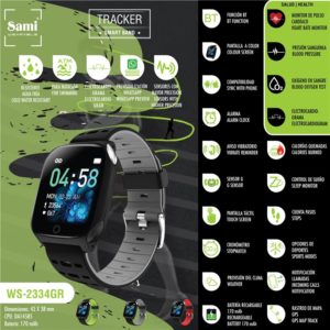 WS-2334GR Smart watch Tracker
