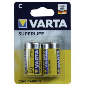 R 14 Pilas Varta zinc