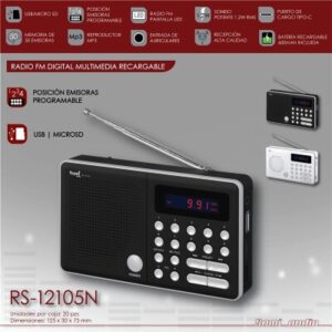 RS-12105N/27,30 RADIO SAMI RECAR DIGITAL